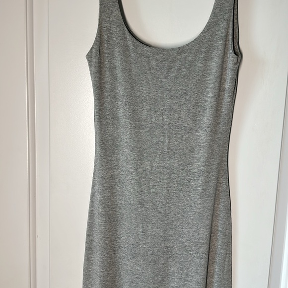 DOUBLE LINED Grey Bodysuit - Picture 2 of 3